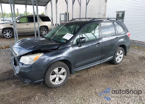 2015 Subaru Forester 2.5I Premium from USA, damaged, VIN JF2SJADC3FH454612